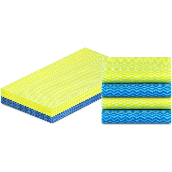 DecorRack 16 Reusable Cleaning Wipes, Multi-Purpose Dust Cloths (Pack of 16)