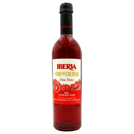Iberia, Red Cooking Wine, 25.4 fl oz, Shelf Stable, Allergens Not Contained