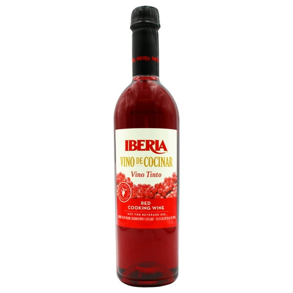 Iberia, Red Cooking Wine, 25.4 fl oz, Shelf Stable, Allergens Not Contained