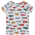 thumbnail image 2 of BCOOL Toddler Boys 2-Piece Cotton Sleepwear Set: Dinosaur & Cars Prints – Experience Ultimate Comfort in Exciting Adventures, 2 of 3