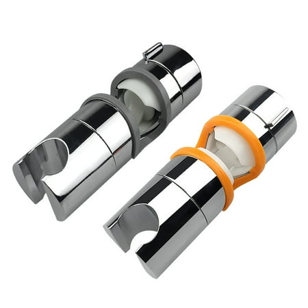

Shower Bracket Shower Bracket Universal Handheld Shower Bracket 18-25mm Adjustable Shower Bracket 360° Rotatable Easy Installation Sliding Bar Shower Bracket ABS Grade Plastic Chrome Plated