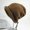 Brown, variant on Women Knit Caps Cap Women Beanie Solid Stacking Design Beanies for Women Winter Hats Warm Lady Fashion Ski Hat for Girls Soft