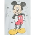 thumbnail image 4 of Mickey Mouse Women's Juniors Vintage Wash Knit Graphic Tee, 4 of 5
