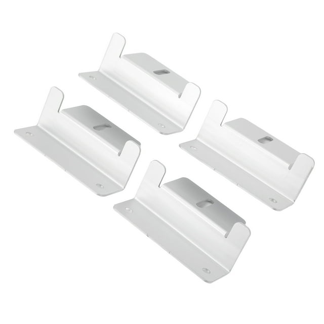 Solar Panel Mounting Z Bracket, 4Pcs Off Gird Roof Installation Set Aluminum Alloy Lightweight For RV Yacht