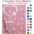 thumbnail image 4 of Gifts for Cat Lovers, Custom Cat Themed Blanket Personalised Photo Blanket for Pets, Cat Lovers Gift Ideas Soft Throw Blankets for Women Girls Christmas Birthday Gifts with Cute Cats, 4 of 6