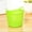 Green, variant on Desktop Trash Can, Xinsrenus Compact Rocking Lid Mini Trash Can, 4.13x4.13x3.15in Plastic Small Wastebasket for Desk Office Living Room, Orange