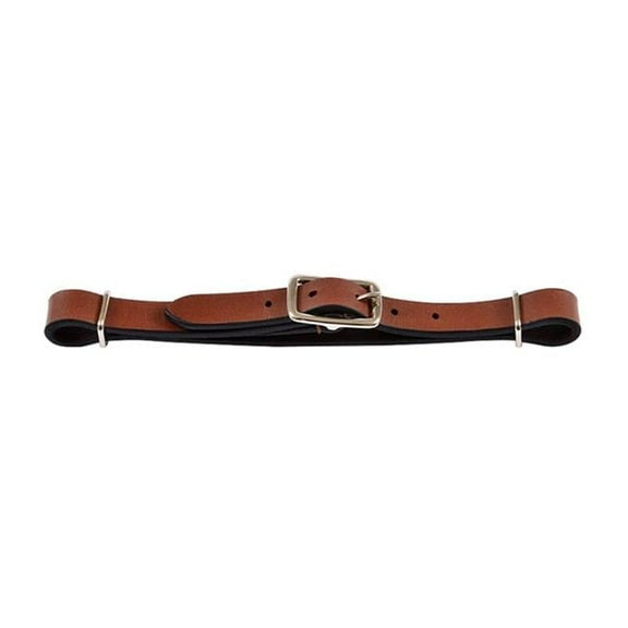 Jacks 10783 Straight Leather Curb Strap