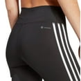 thumbnail image 7 of Adidas Women's Train Essentials 3-Stripes 3/4 Tights M Black, 7 of 7