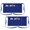 Blue, variant on DOVACKA 2-Pack Bistro Waist Apron with 3 Pockets, 24"x12" Half Apron for Waitress Waiter Server Chef