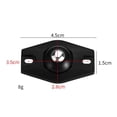 thumbnail image 3 of 4x ruedas giratorias para muebles pequeños, ruedas giratorias de servicio pesado, caja de almacenamiento Universal de rotación de 360  degree, rodillo Blanco shamjiam  ruedas giratorias, 3 of 3