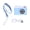 White and Blue, variant on YAHHU 1080P Kids Camera Auto Focus Point and Shoot with 4X Digital Zoom 2.0 Inch IPS Screen Compact Small Toy Camera for Boys Girls White and Blue (11 cm / 4.33 inches)