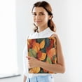 thumbnail image 6 of FORMRS 3 Ring Binder with Pockets 1.5" D-Rings Clip Board 200 Sheets Capacity, Colorful Leaves, 6 of 8