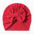 thumbnail image 4 of Baby Hat for Warm Winter Hat with Soft Bow for Everyday Casual Home Use Cozy Headwear for 0-24 Months, 4 of 5
