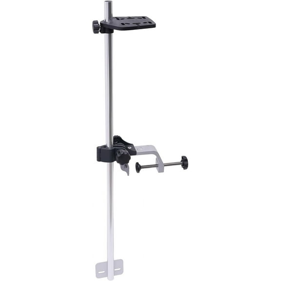 Portable Fish Finder Mount Universal Transducer Bracket w/360° Adjustable Rotatable Transducer Pole Mount for Boat Kayaks Fishing