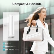Milestone Portable Wireless Thermal Printer, 8.5 x 11 US Letter Inkless Mobile Printer for iPhone Android Laptop for Home Office School