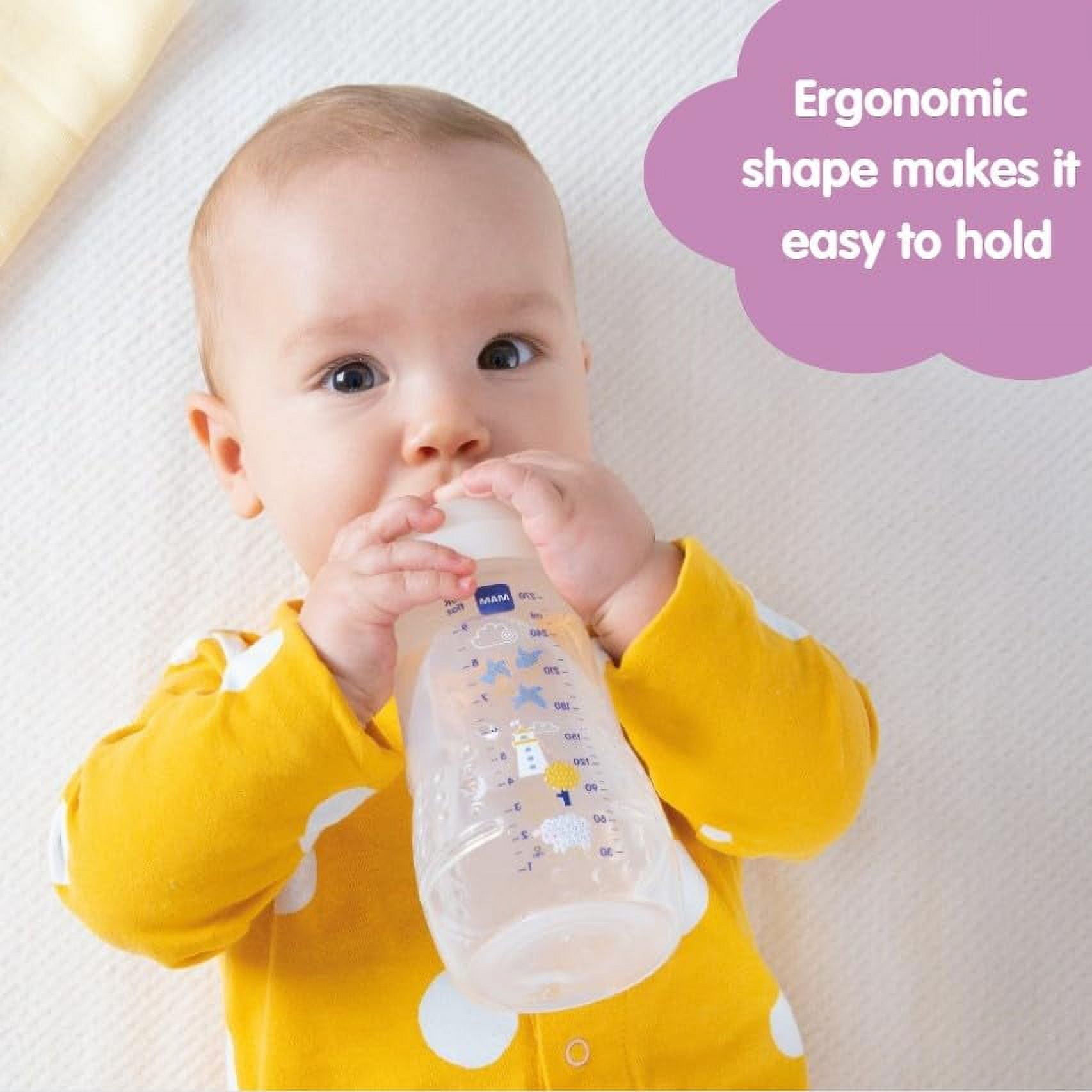Easy Active Baby Bottle Biberon 4+ Mesi Silicone by Mam, Capacity