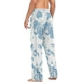 thumbnail image 6 of Chinoiserie Berries Birds Ghost Pajama Pants, Men's Lounge Pants Light with Drawstring and Pockets, Christmas New Year Birthday Father's Day Gifts, 6 of 7