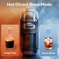 thumbnail image 2 of HIBREW 5-in-1 Pod Coffee Maker, Espresso Machine Compatible With 4 Coffee Capsule, 600ml, 19Bar High Extraction, Espresso Powder, Makes Iced Coffee, Espresso, Cappuccino, Hotel Kitchen Coffee Machine, 2 of 7