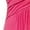 Pink, variant on Women's V Neck Retro Sling Pleated Slim Flare Skirt Dresse