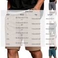thumbnail image 3 of Besolor Men's Shorts Summer Casual Knee Length Elastic Waisted Drawstring Loose Workout Half Pants with Pockets(Small,Khaki), 3 of 7