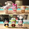 thumbnail image 3 of 6 pièces/ensemble Anime Sanrio Hello Kitty Figurine jouets mignon Kuromi Mymelody cannelle Figurine poupées enfants enfants cadeau de noël, 3 of 4