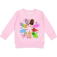 thumbnail image 2 of Inktastic Popsicles for Summer Toddler Sweatshirt, 2 of 4