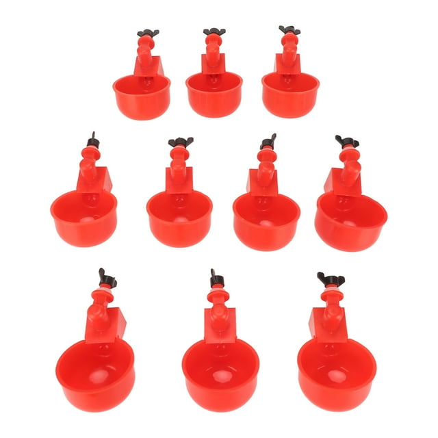 Comedero de agua para pollos, bebederos para pollos, kit de comedero automático para aves de corral, bebederos automáticos para pollos, máxima confiabilidad
