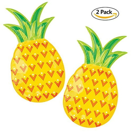 2Pack Pineapple  Balloons For Birthday  Party  Decorations  