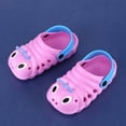 thumbnail image 4 of Sandalia de verano de oruga de dibujos animados, pantuflas antideslizantes con agujeros para niño y niña (20 rosa) Ehuebsd sin BPA, 4 of 8