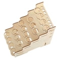 thumbnail image 4 of Estante de pigmento de madera para bricolaje, organizador de suministros de pintura de múltiples capas, pintura TFixol estante del pigmento, 4 of 7