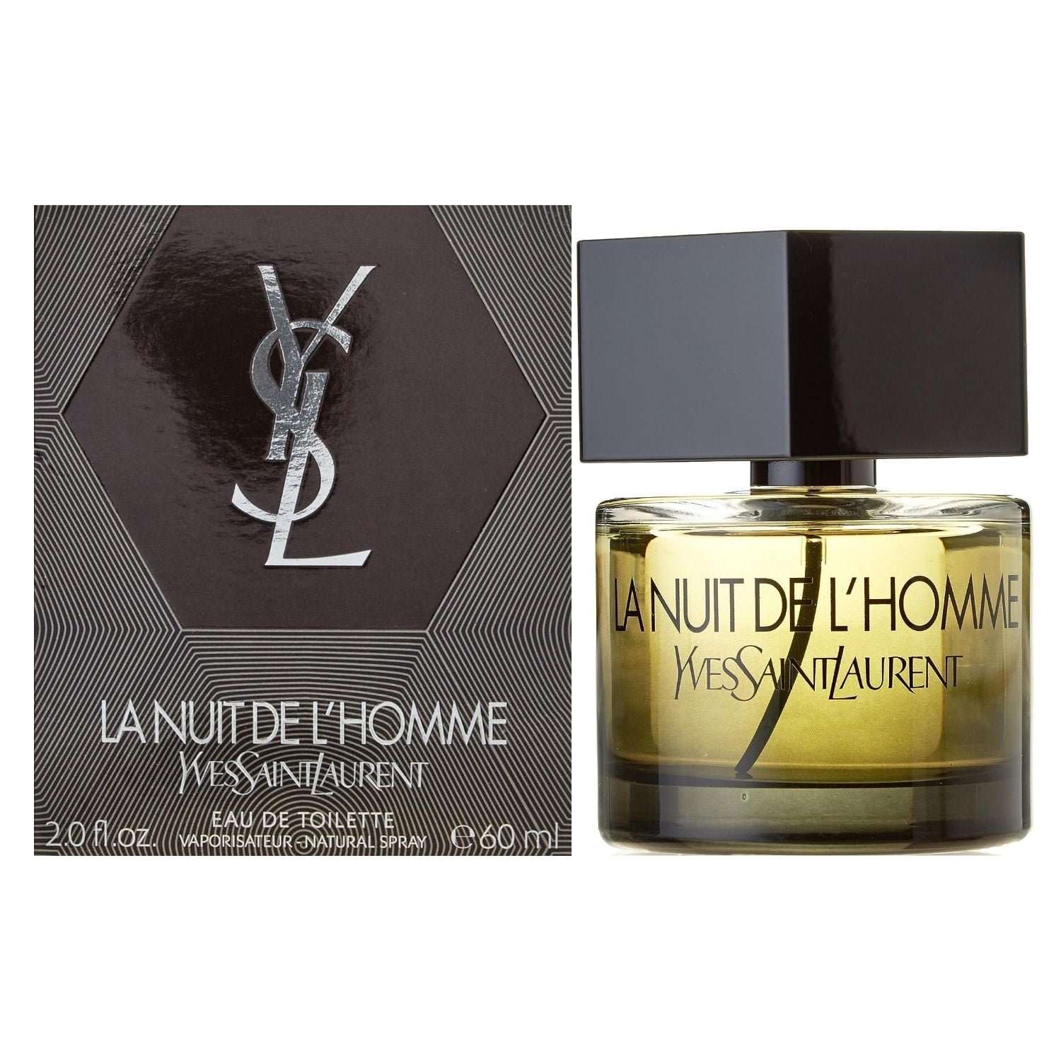 YSL La Nuit De L'Homme Men's Cologne, 2 oz Eau De Toilette Spray