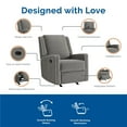 thumbnail image 3 of Baby Relax Robyn Nursery Glider Recliner Chair, 3 of 7