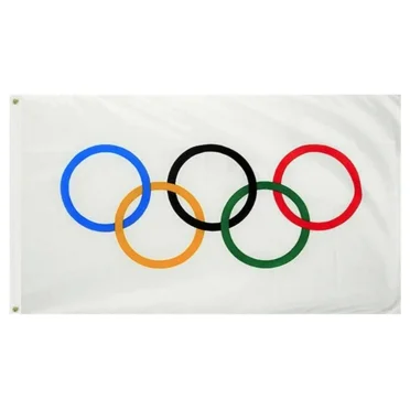 ANT Enterprises 3' x 5' Polyester Olympic Games Outdoor Flags