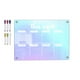 thumbnail image 2 of Tablero de mensajes acrílico de color con plan semanal y pegatinas borrables para refrigerador (1 ml), 2 of 8