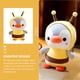 thumbnail image 3 of FELTECHELECTR Muñeco de peluche de pingüino de dibujos animados, juguete de pingüino para niños, muñeco de pingüino para decoración del hogar, 3 of 7
