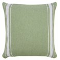 thumbnail image 2 of Laddha Home Designs Handwoven Geometric Striped Cotton Throw Pillow Cover - 20" - Green and White, 2 of 9