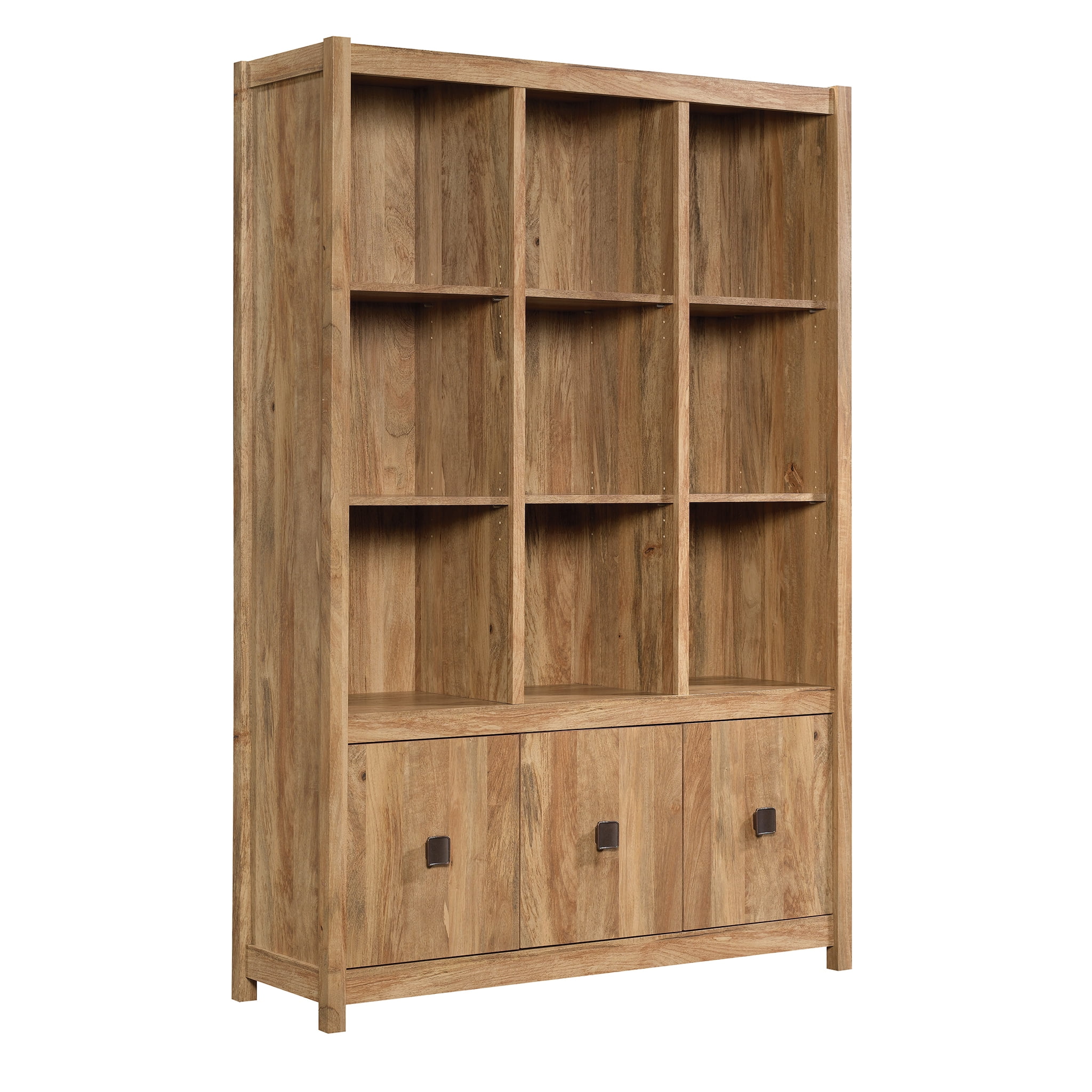 Sauder Cannery Bridge Bookcase Storage Wall Unit Sindoori Mango Finish