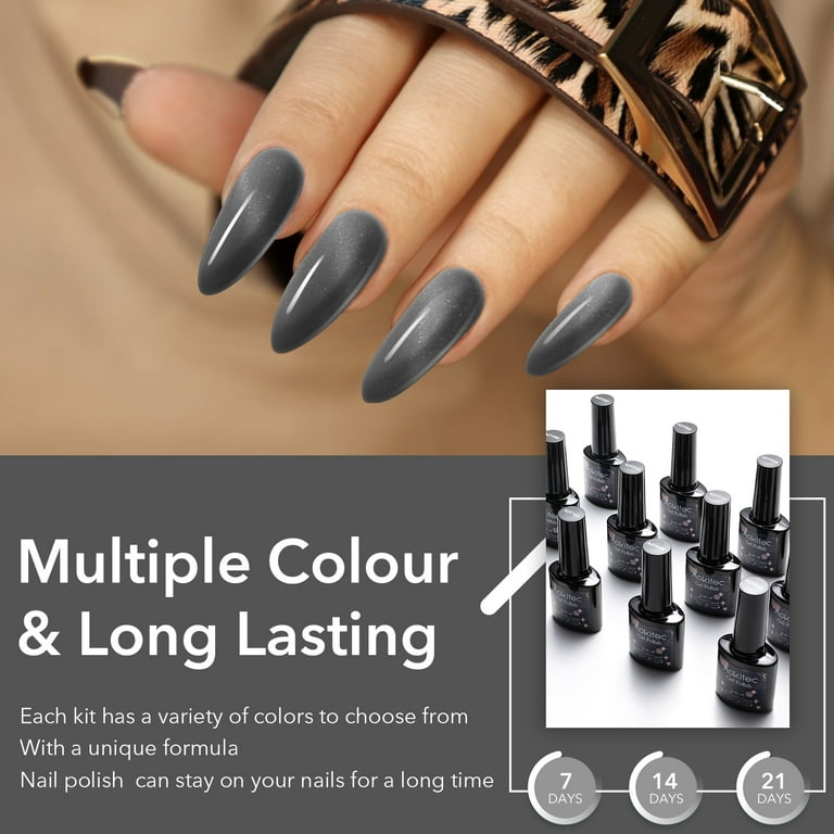 Gray shellac nail polish outlet