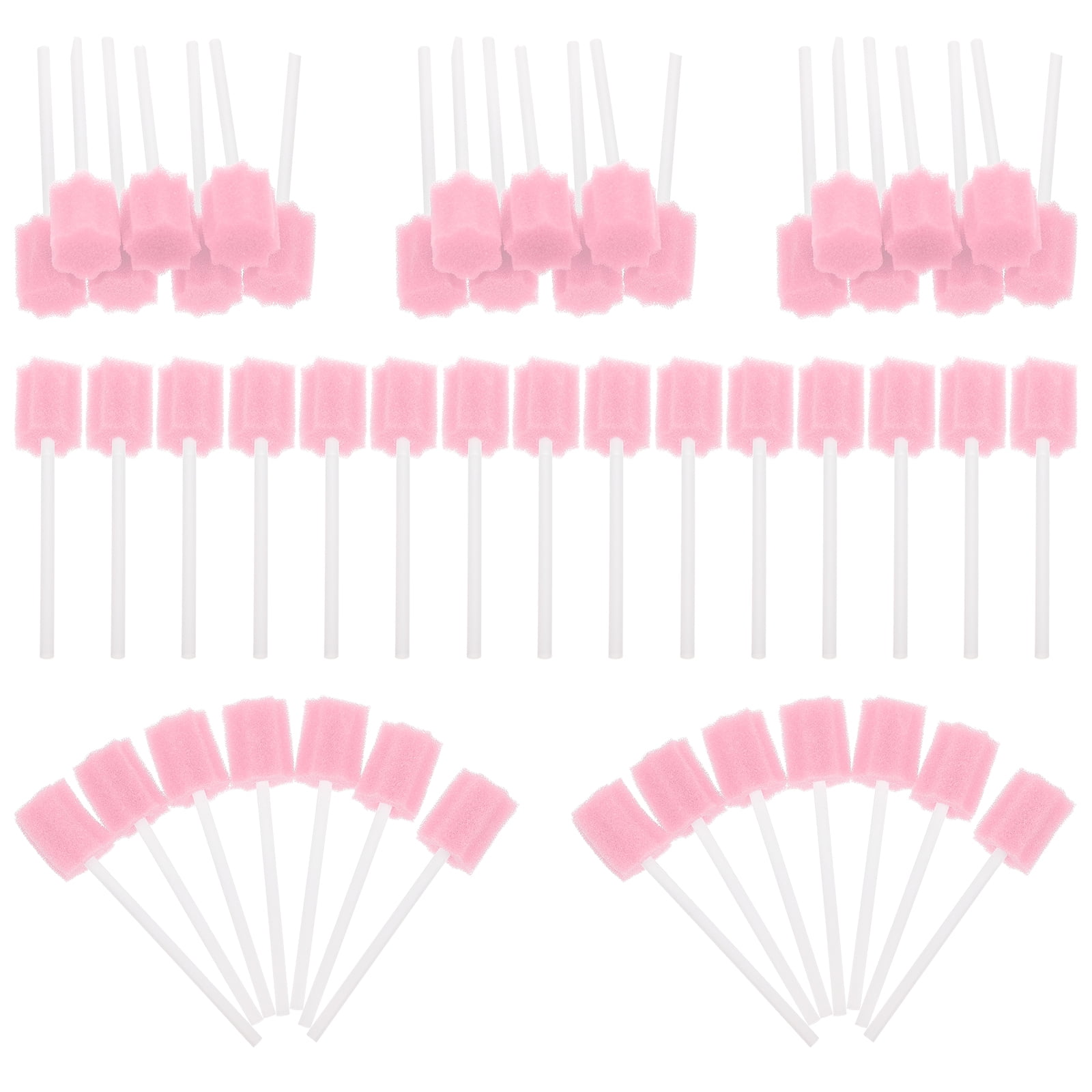 Oral Swabs Mouth Sponge Swab Cleaner Baby Care Cleaning Toothbrush Dental Sterile Tongue