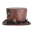 thumbnail image 4 of Jiibva Unisex Steampunk Top Hat Halloween clothing Hat Vintage Accessories For Themed Parties Gathering, 4 of 7
