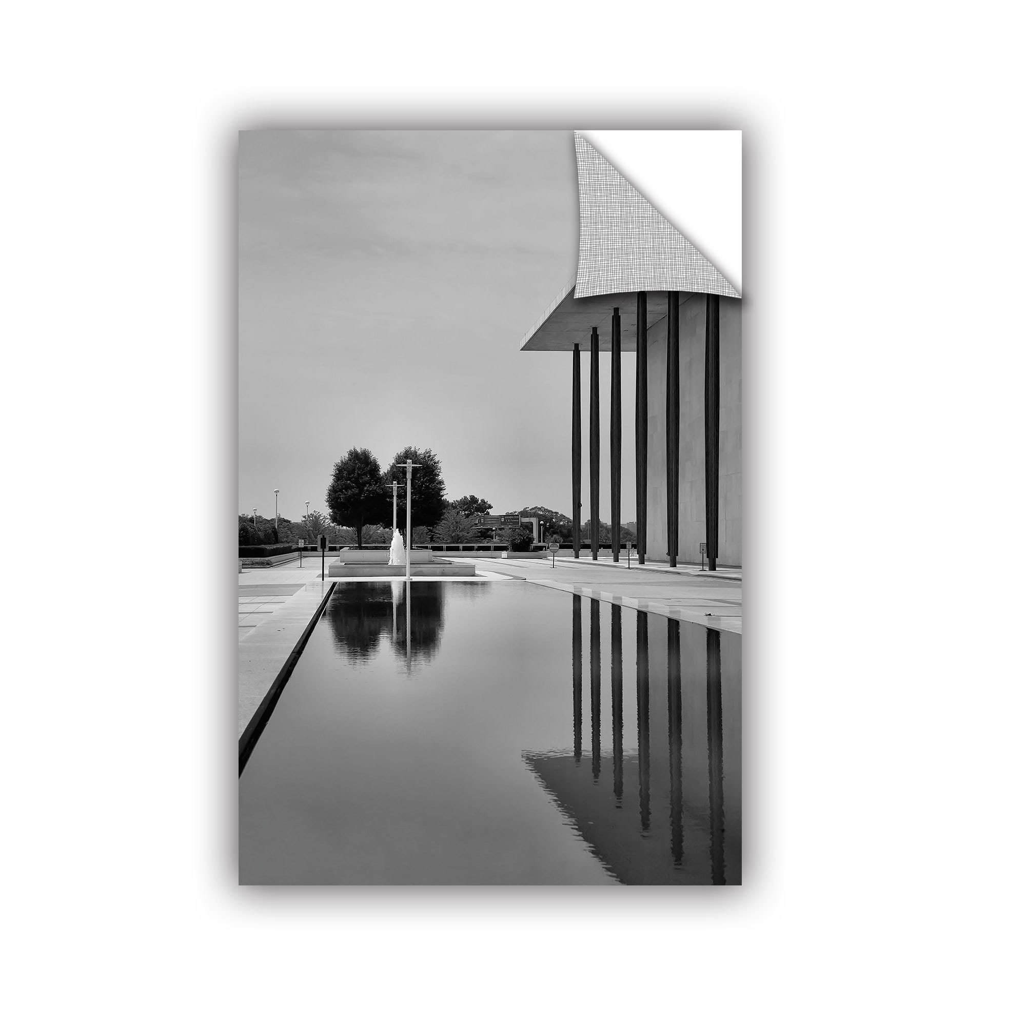 ArtAppealz Steve Ainsworth "The Kennedy Center Pool" Removable Wall Art