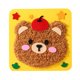 thumbnail image 2 of Bordado de bricolaje Juego de muñecas Kit de artesanía de costura animal de animales Diy Arts Crafts (Bear), 2 of 9