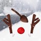 thumbnail image 5 of Reindeer Decoration Car Reindeer Antlers Red Nose Ornaments, 5 of 5