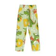 thumbnail image 5 of Disketp Cartoon Dinosaurs Men'S Pajama Pants - Ultra Soft Fleece Sleep And Lounge Pants (Size: S-Xxl), 5 of 9