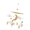 thumbnail image 1 of Móviles de cuna para bebé, sonajeros, adornos de fieltro Montessori para el desarrollo temprano del recién nacido beige, 1 of 9