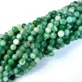 thumbnail image 2 of K-KED Natural Green Stripe Agate Gemstone Faceted Round Beads 15.5'' 6mm 8mm 10mm 12mm-8 mm, 2 of 6