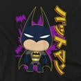 thumbnail image 2 of Batman T-Shirt Cute Kanji Unisex Graphic Tee For Men & Women, 2 of 7
