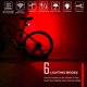 thumbnail image 2 of Luz trasera de bicicleta, luz trasera de bicicleta recargable por USB ultrabrillante con señales de giro, control remoto inalámbrico, sensor de vibración, encendido/apagado automático, advertencia de, 2 of 5