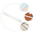 thumbnail image 6 of IBASETOY White Plastic Rolling Pin for Baking Smooth Dough Pizza Pasta and Cookies with Ergonomic Handle, 6 of 8
