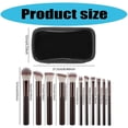 thumbnail image 3 of 11 Pieces Makeup Brush Set Travel Cosmetic Brushes With Soft Bristles and Ergonomic Handle for Face And Eye Makeup Needs, 3 of 5